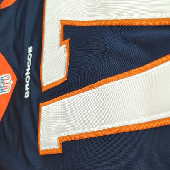 Nike On-Field NFL Players #17 Brock Osweiler Denver Broncos Jersey Size 44 - Picture 8 of 10